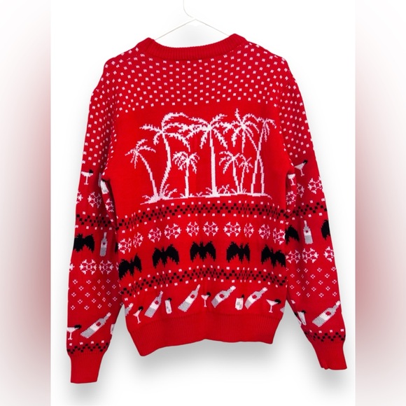 Bacardi Christmas Unisex Sweater EUC - Picture 2 of 3